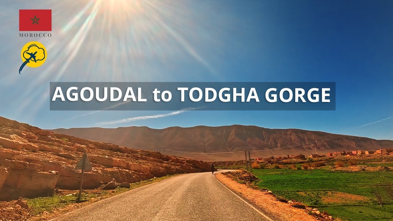 Beni mellal to TODGHA Gorge | Crossing Morocco's Hidden Landscapes in 4k Part 1