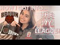 How I Got Into the Ivy League: Stats, Extracurriculars, Advice || Cecile S