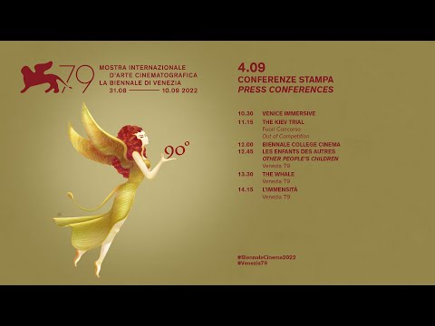 Biennale Cinema 2022 - Conferenze stampa / Press conferences (4.09)