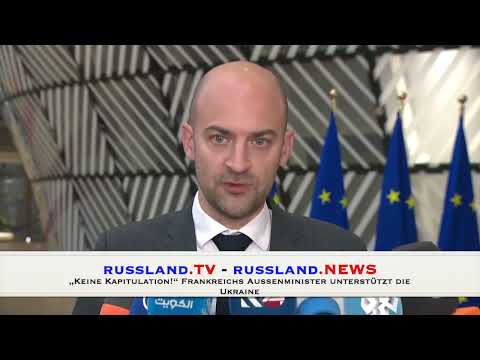 „Keine Kapitulation!“ Frankreichs Außenminister unterstützt die Ukraine