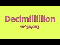 So Reverse Numbers 1 To 1 Inifnity Song