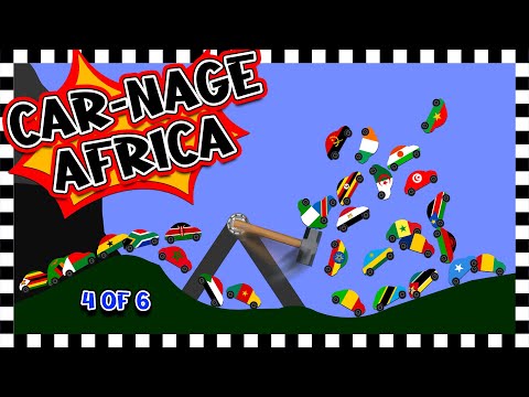 Car-Nage Race Africa - Algodoo Car Race