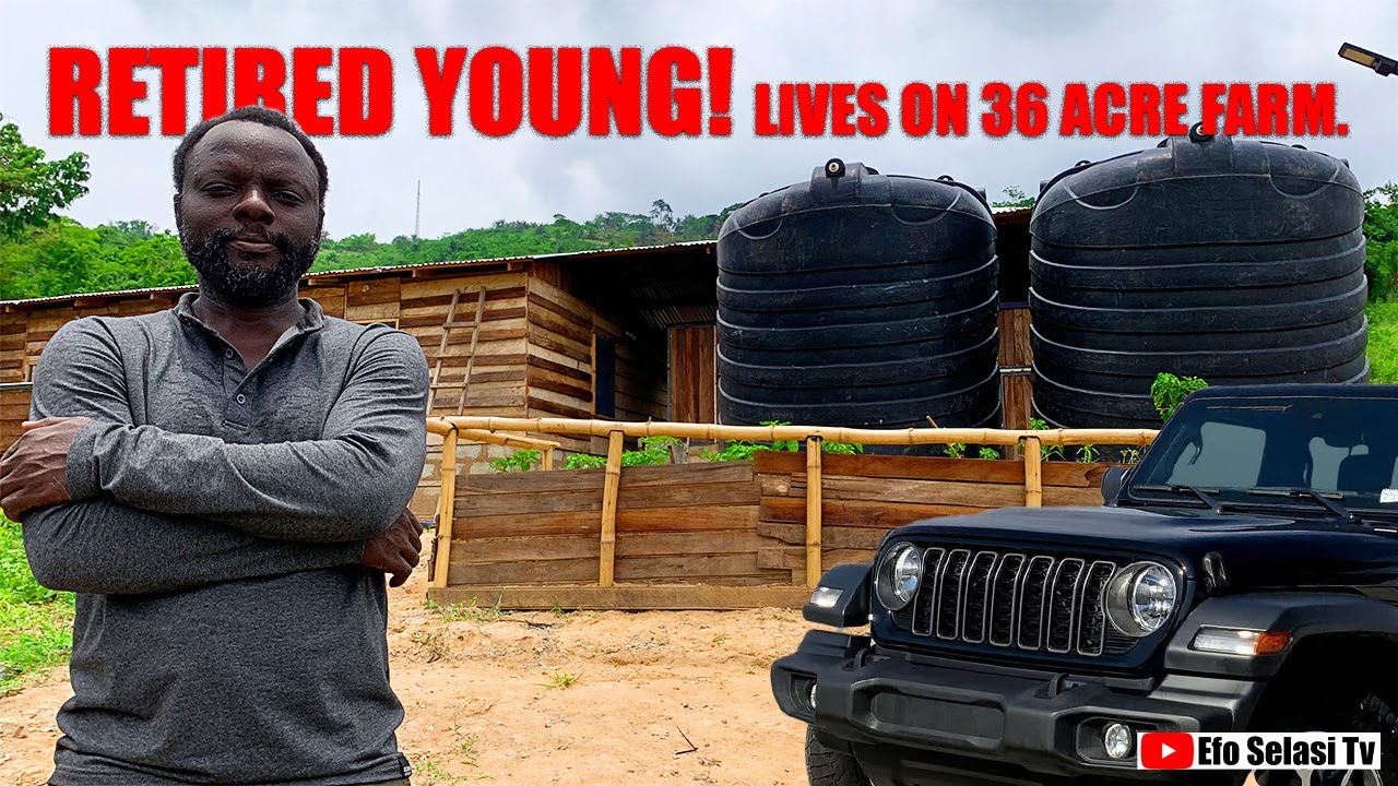 The young Ghanaian farmer who turned agriculture into a multi-million empire!