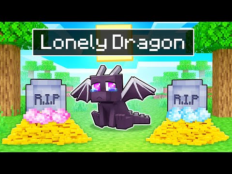 The LONELY DRAGON Story In Minecraft!