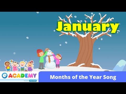 12 Months | Calendar | Seasons | Songs for Kids | Children | Learn English | Kindergarten |Preschool