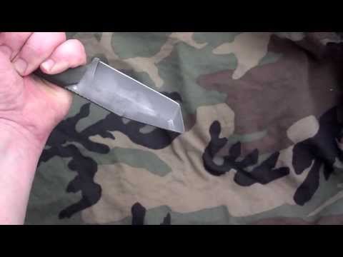 Another custom tactical tanto for sale (Sold)