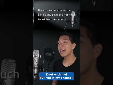 Cause you matter to me! 💯