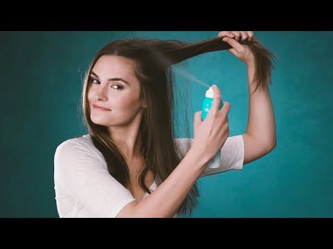 Sausas šampūnas Moroccanoil tamsiems plaukams  video