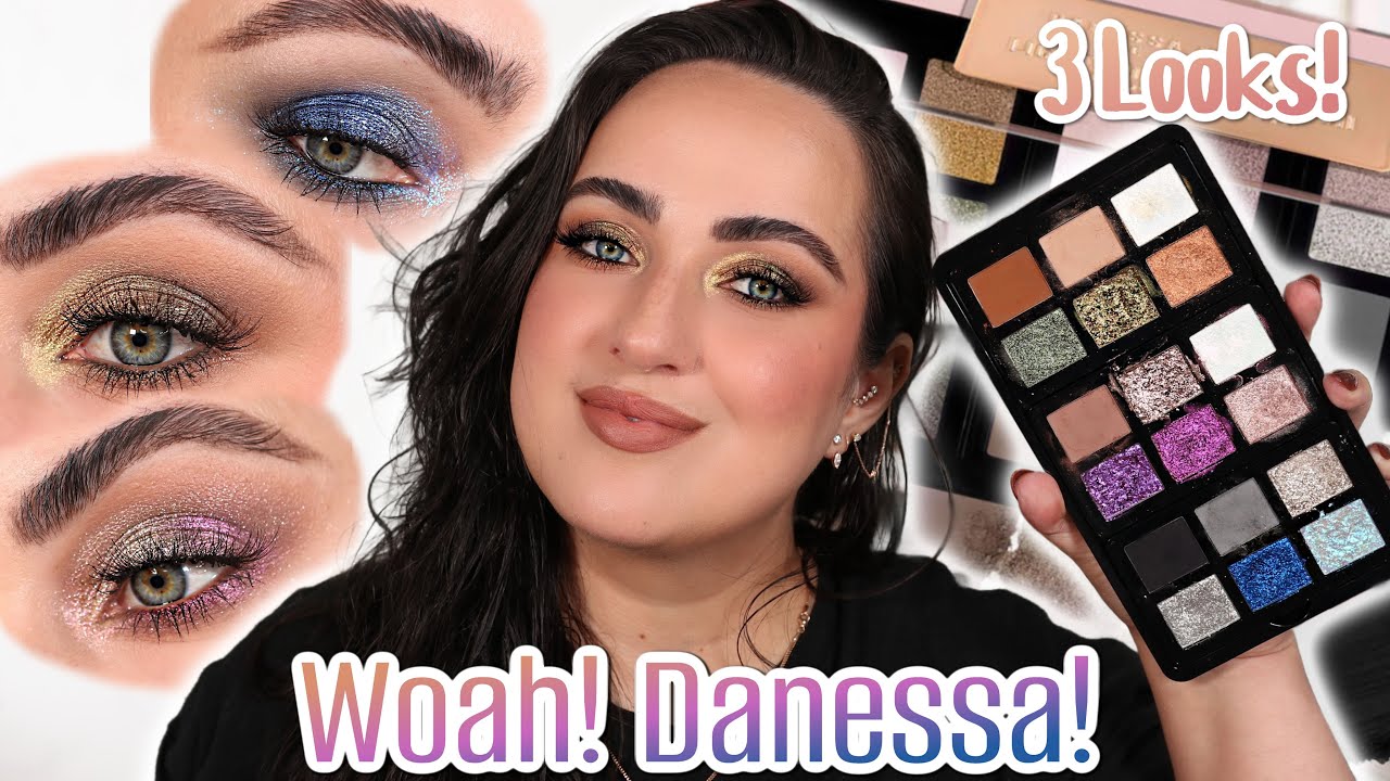 NEW Danessa Myricks LIGHTWORK VII The Freedom Makeup Palette! Review and 3 Looks!