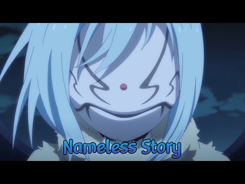 『Lyrics AMV』  Tensei Shitara Slime Datta Ken OP 1 Full 【 Nameless Story - Takuma Terashima 】