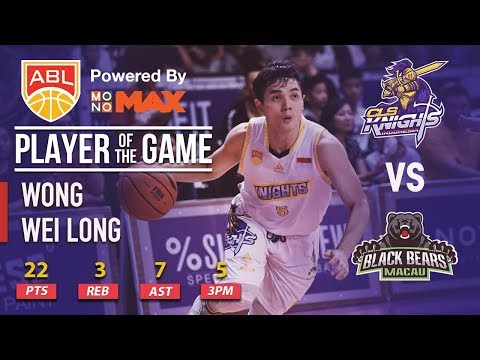 Wong Wei Long, Knights Destroyed Bears with 22 Record-Breaking Triples l January 13, 2018