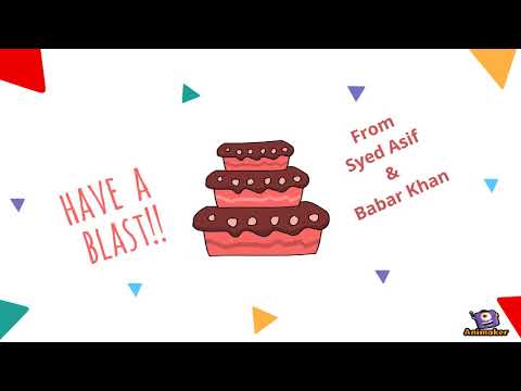 Malik Umar Taj Happy Birthday from his loving friends