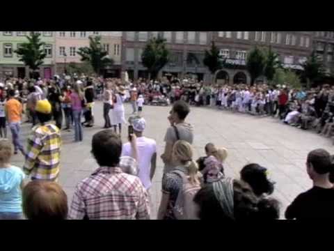 Flashmob Michael Jackson Strasbourg 29 aout 09