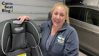 How to Move the LATCH Strap from Rear-Facing to Forward-Facing on a Graco 4Ever Extend2Fit