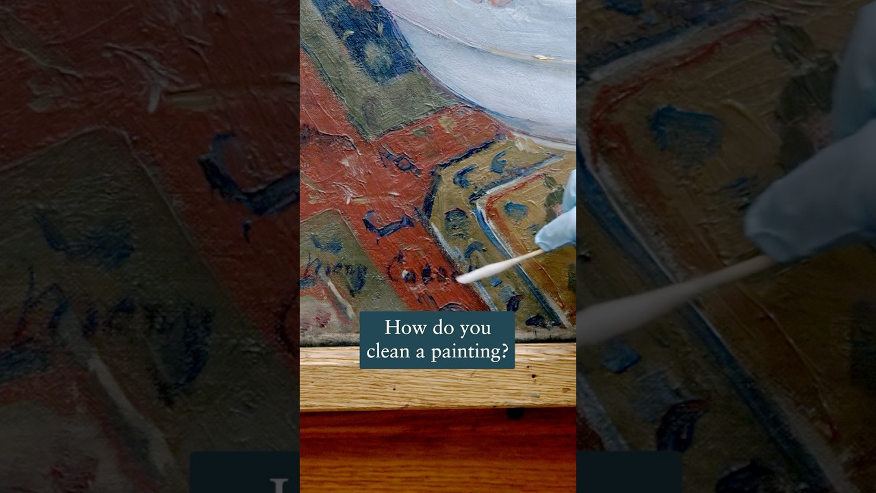 How do you clean a painting? | Art Institute Shorts