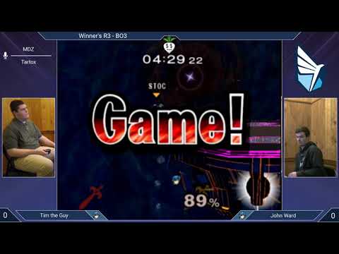 MMOM185 SSBM - TimTheGuy (Default Marth) vs. John Ward (White Marth) - Melee WR3