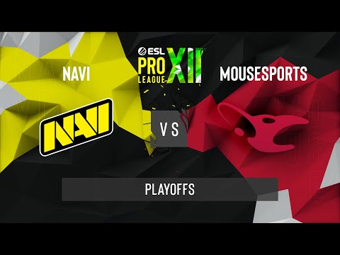 CS:GO - Natus Vincere vs. mousesports [Inferno] Map 3 - ESL Pro League Season 12 - Playoffs - EU