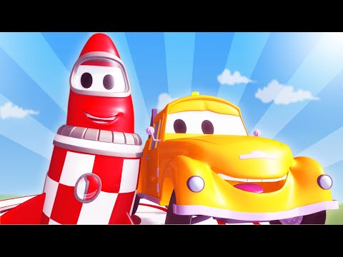 Tom der Abschleppwagen -  Rocky die Rakete 3 - Autopolis 🚓 🚒 Lastwagen Zeichentrickfilme für Kinder