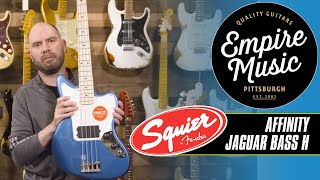 Video thumbnail for Squier Affinity Jaguar Bass H - EMPIRE MUSIC by Empire Music