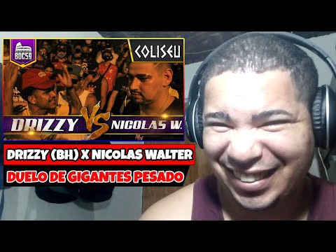 (DUELO DE GIGANTES 🔥🔥) DRIZZY (BH) X NICOLAS WALTER (RS) - 2º FASE - BATALHA DO COLISEU - EDIÇÃO 59