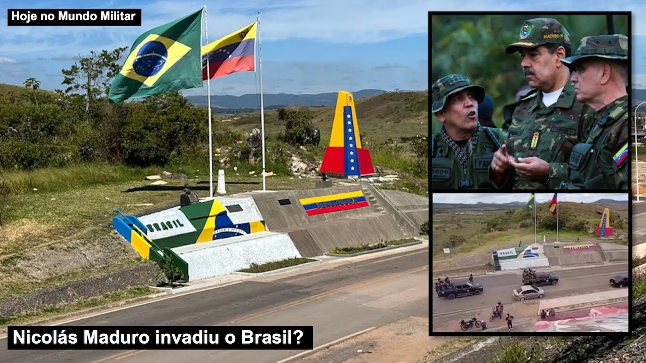 Nicolás Maduro invadiu o Brasil?