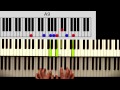 How to play: Ray Charles - What I'd say. Original ...