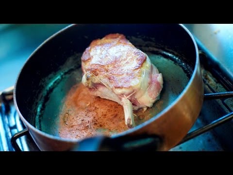 Double côte de veau rôtie au sautoir: cuisson parfaite façon Apicius