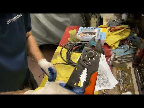 Johnson Evinrude Outboard ignition wiring fix