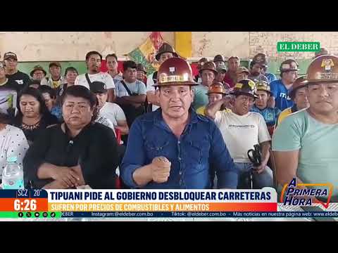 “Ya no podemos soportar un día más”: en Tipuani inician vigilia para evitar bloqueos
