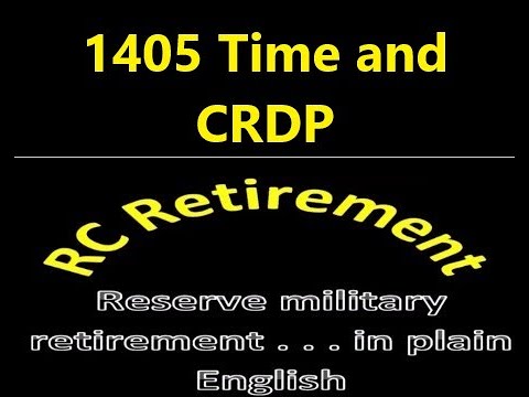 Episode 0156 - 1405 Service and CRDP