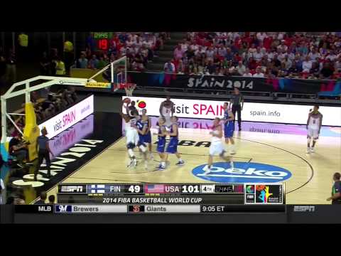 Andre Drummond (USA vs. FIN): 9 pts, 4 rebs, 1 stl, 10 mins