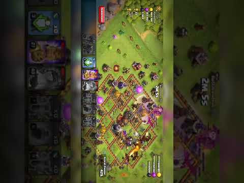 Experiment Attack With Dragon Army ⟬⟭💜||THE COBRAS||#coc #shorts #subscribe