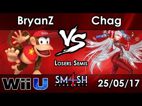 SP84 HY | BryanZ (Diddy Kong) Vs. HY | Chag (Bayonetta) - Losers Semis - Smash 4