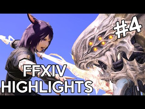 Diamond Weapon reaction and EX clear! - FFXIV Highlights #4