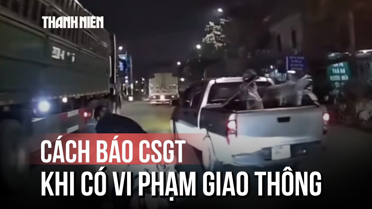 Thấy tài xế đi ẩu, muốn báo CSGT xử phạt cần làm gì?