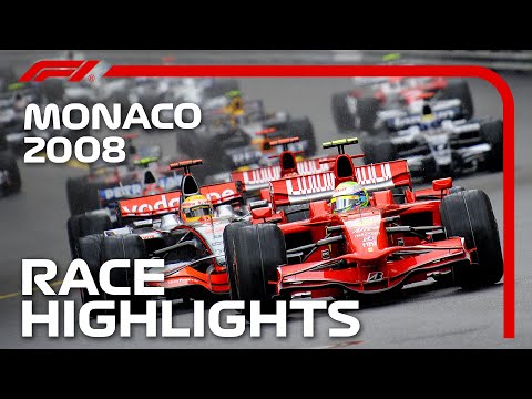 F1 第7戦モナコGP2008年のレースハイライト動画