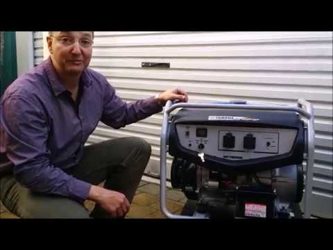 Yamaha EF7200E AVR 6kVA Petrol Generator, product review