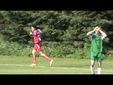 Tomasz Łątka 4:1 (65') 17 kolejka A klasy: Płomień - Zenit (22.06.2014r.)