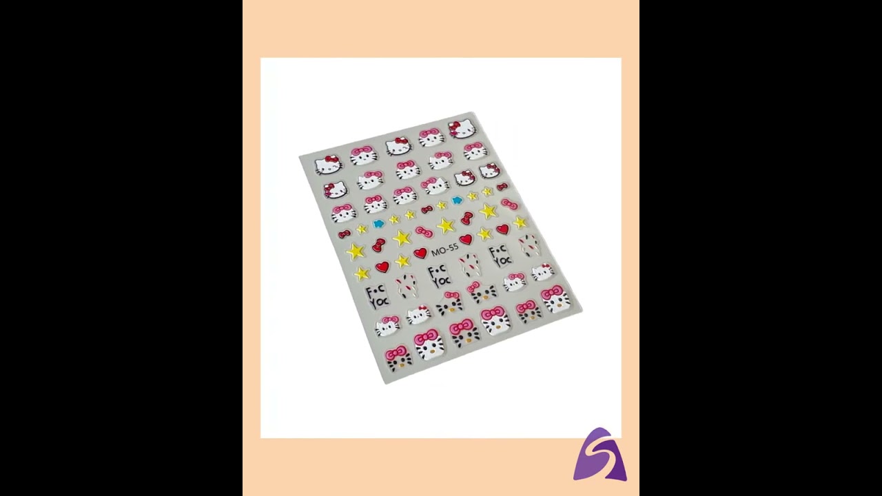 3D Hello Kitty Sticker - MO-55