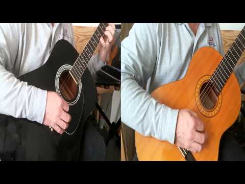 Jangle Tuned Guitar - Skinny Strings off a 12-String Guitar