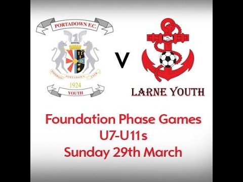 Portadown FC Youth v Larne Youth - U9