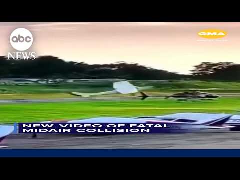 New video of fatal midair collision