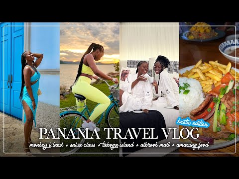 PANAMA TRAVEL VLOG |  PANAMA CANAL | MONKEY ISLAND | NIGHTLIFE | SALSA | TABOGA ISLAND + MORE