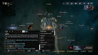 Warframe How to link items in chat for PS4 or consoles