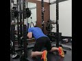 ケーブルクランチ 60kg