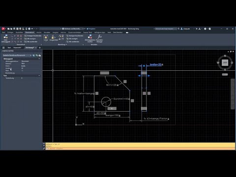 So nutzen Sie Parametrik in AutoCAD!
