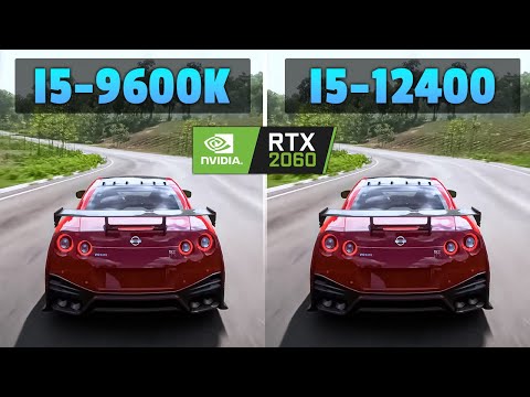 i5-12400 vs i5-9600K Gaming Test | 1080p, 1440p | RTX 2060