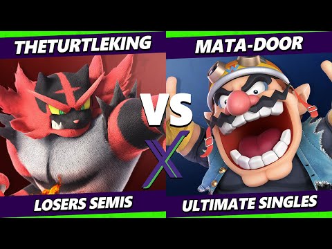 S@X 512 Losers Semis - TheTurtleKing (Incineroar) Vs. Mata-Door (Wario) Smash Ultimate - SSBU