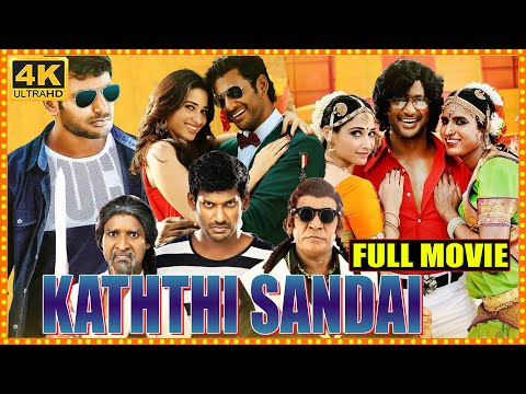 Vishal And Tamannaah Latest Hit Action/Comedy Kaththi Sandai Full Length HD Movie ||@cinemaxmovies