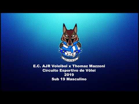 E.C. AJR Voleibol X Thomaz Mazzoni - Circuito Esportivo da Cidade de São Paulo Sub 19 Masculino